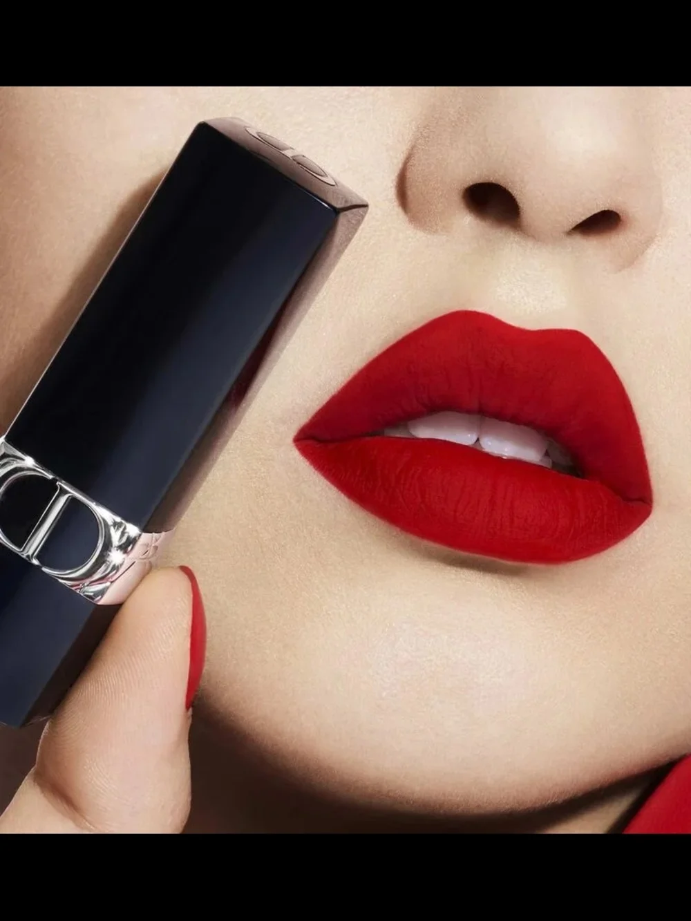 Dior Rouge Lipstick-999 True Classic Red (Matte)